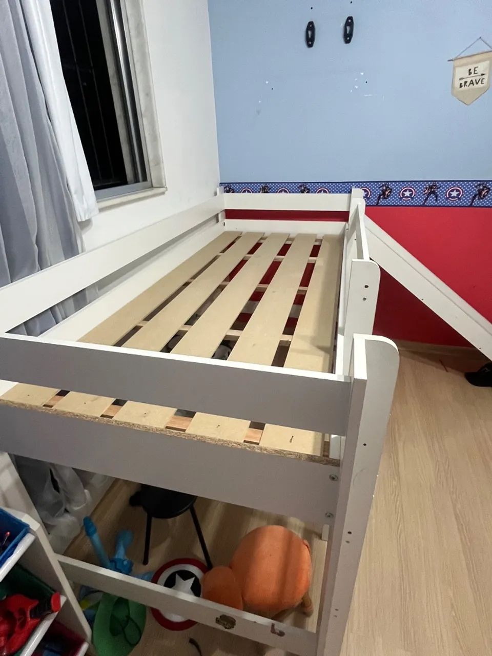 Cama infantil com escorrega - Foto 4