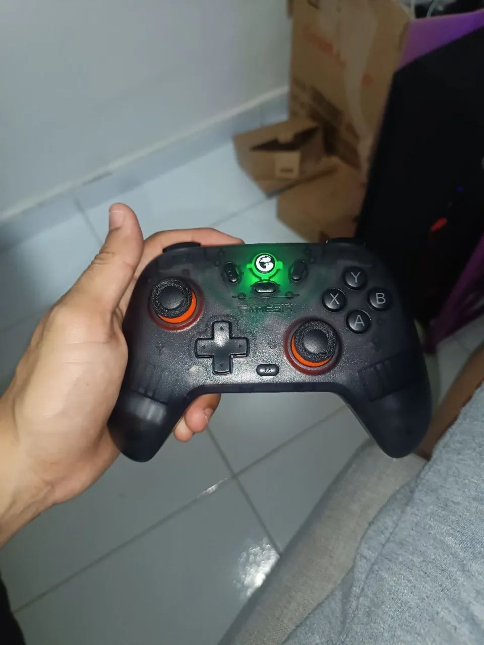 Controle Sem Fio Gamesir Nova Lite Para Pc/switch/Android - Foto 5