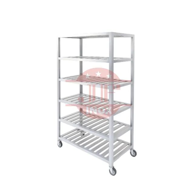 Estante em aço inox