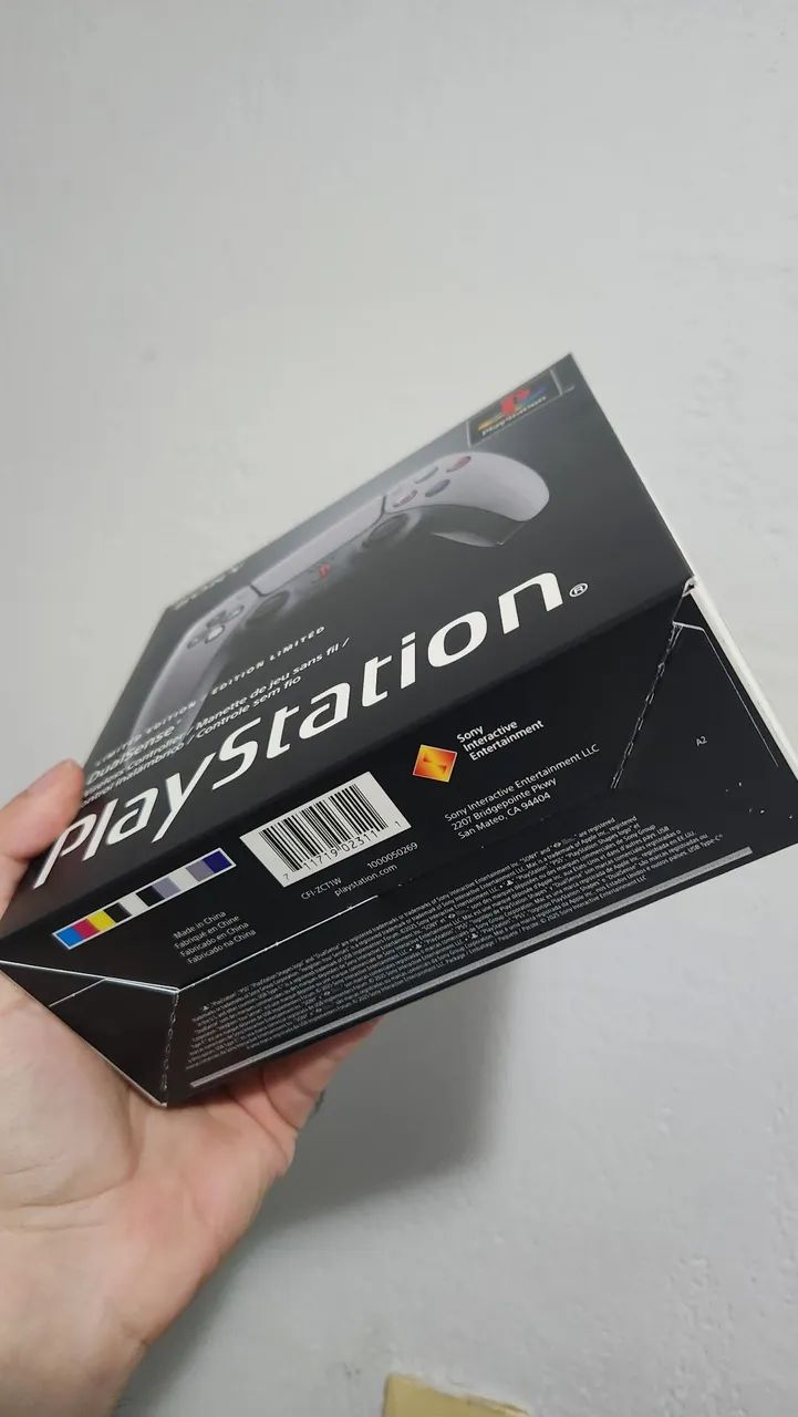 Controle Sony DualSense PS5, Sem fio, Edição Limitada Do 30º Aniversário - Foto 3