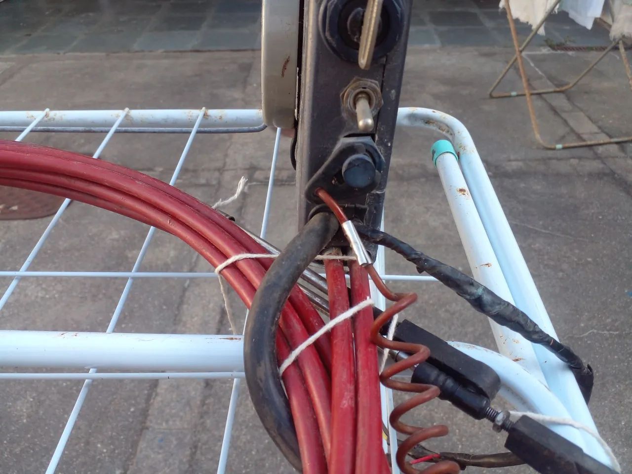 Náutica motor popa comando manete yamaha original completo 2000,00 - Foto 2