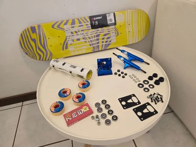 Skate ELEMENT completo - Shape 7.8 ou 8.0 disponiveis (NOVO)