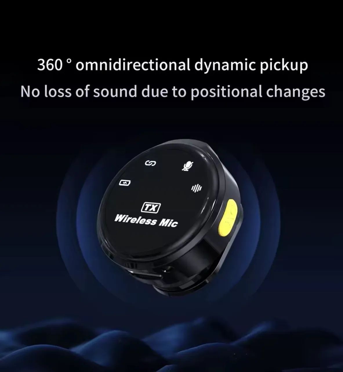 Microfone de Lapela Sem Fio  - Foto 4