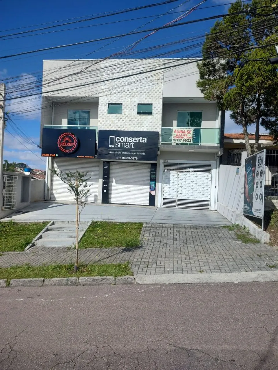 Salas comerciais no bairro alto