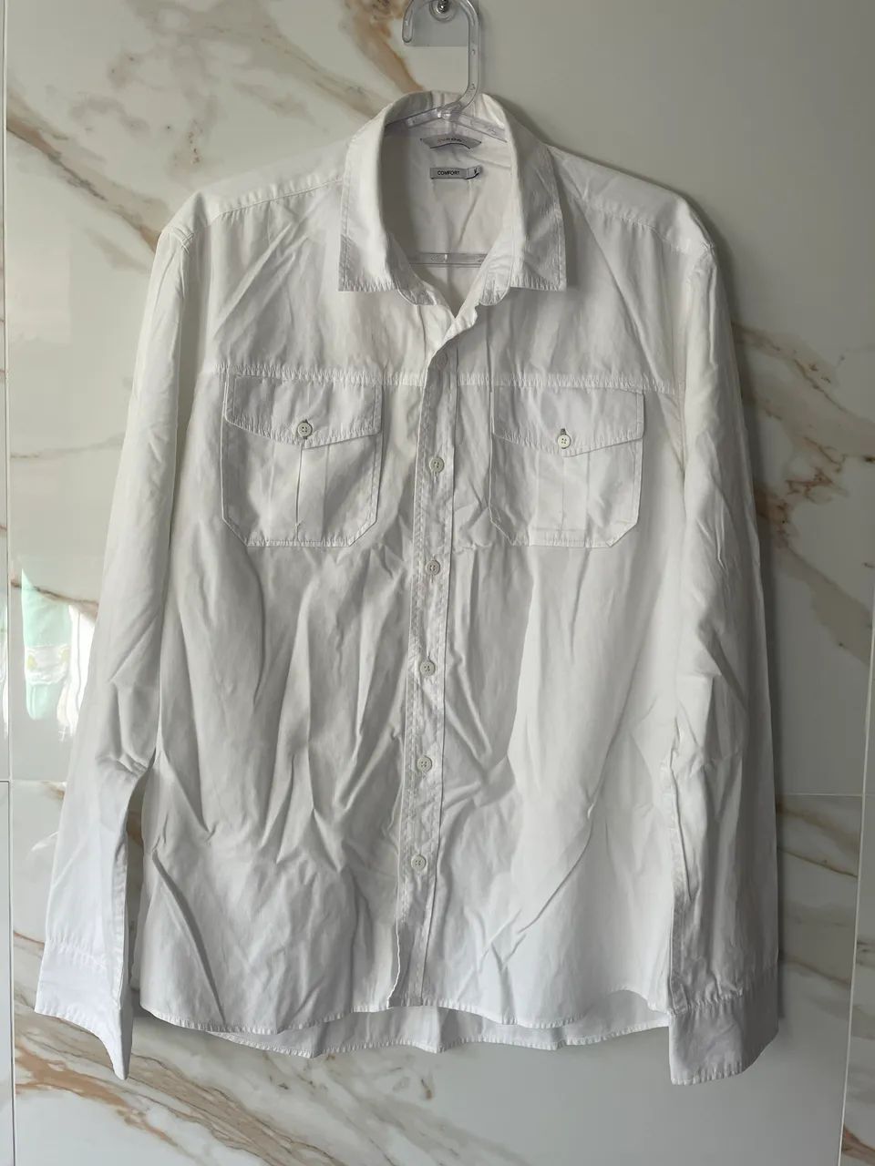 Camisa branca Masculina - Foto 2