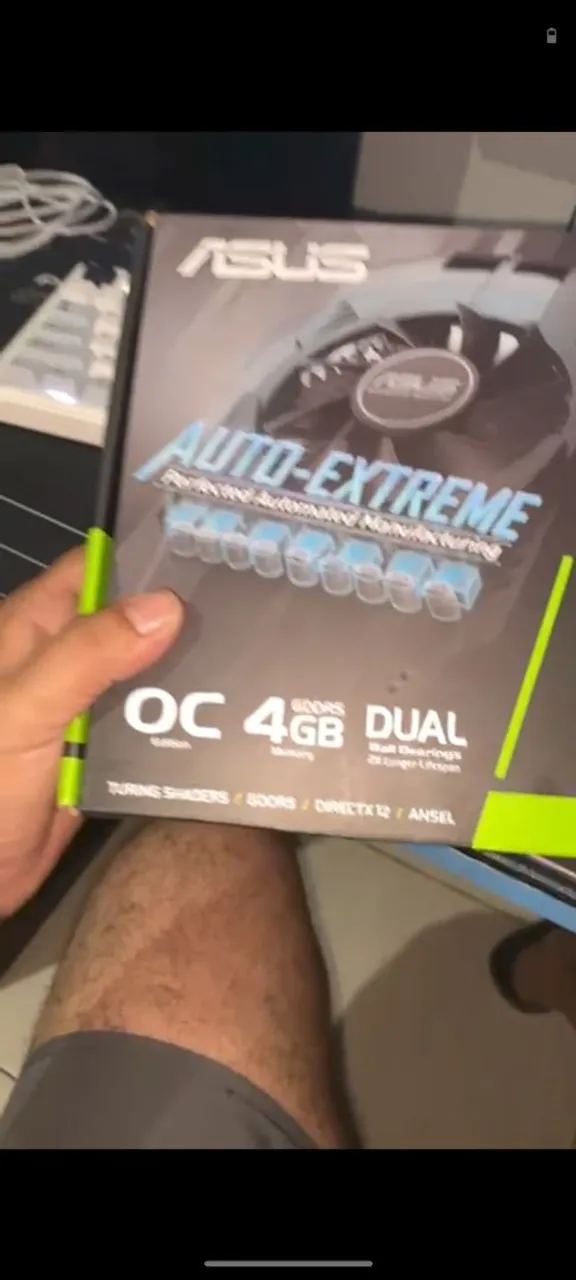 Placa de Vídeo GTX 1650 ASUS 4GB