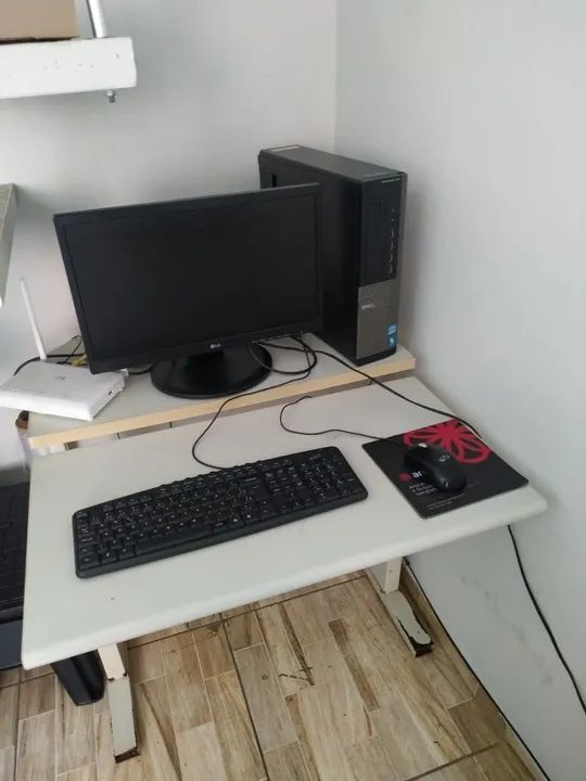 Mesa para home office usada em bom estado  - Foto 4