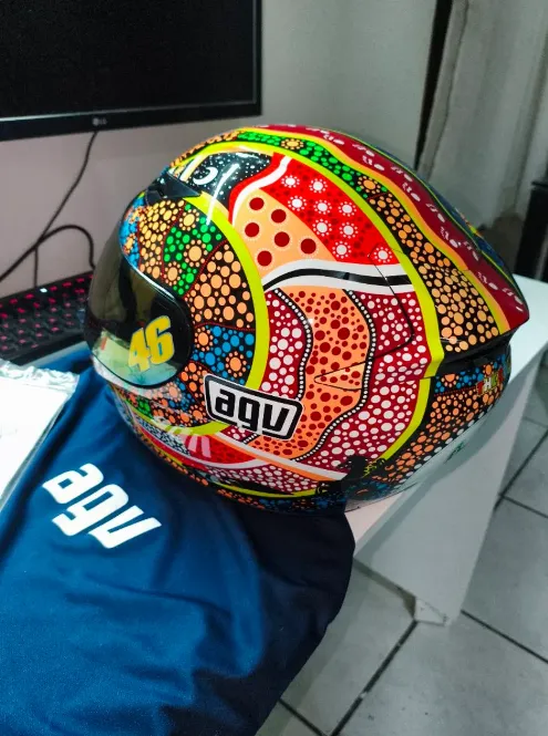 Capacete AGV Original 58 + viseira