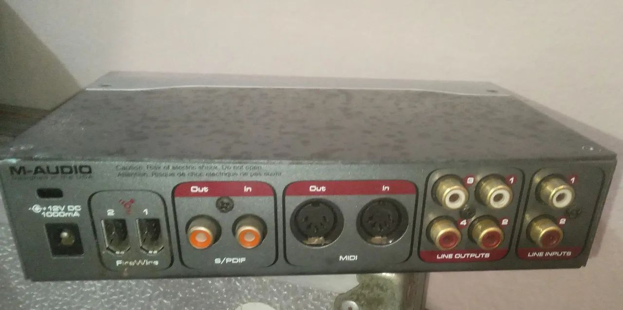 Placa de Áudio M-audio Firewire  - Foto 2