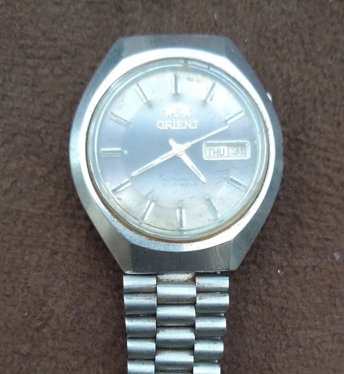 Relógio Orient Automático 21 Jewels década de 80 - Foto 2