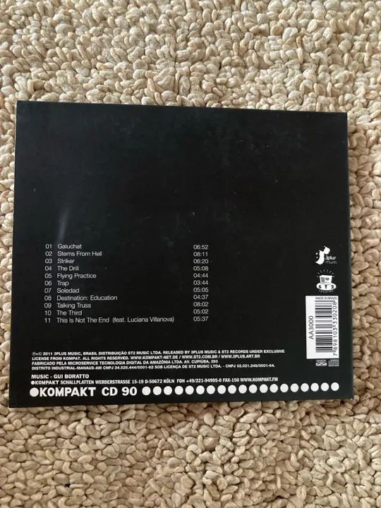CD Gui Boratto - This Is Not The End - Foto 4