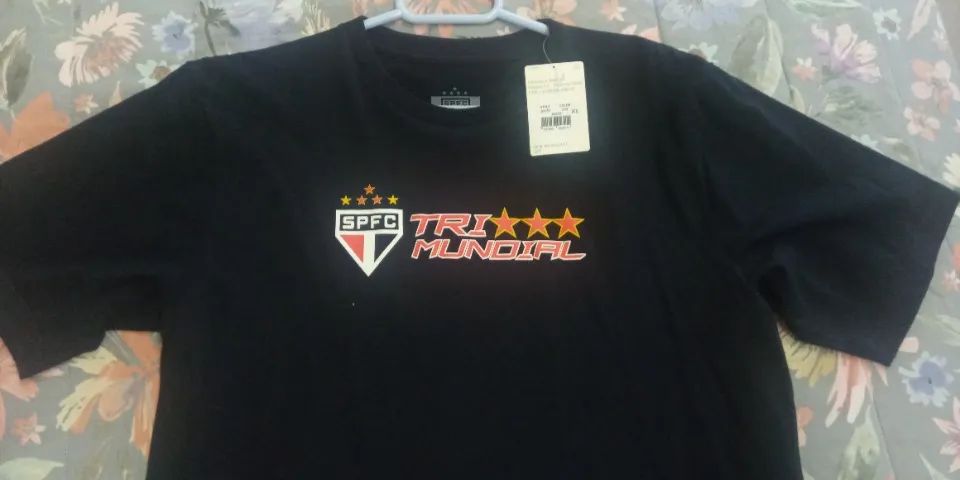 Camiseta infantil do São Paulo com estampa Looney Tunes tam. XL. Produto oficial. Nova 