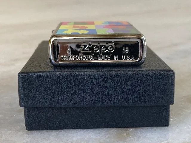 Isqueiro Original Zippo, Flame Design   - Foto 3