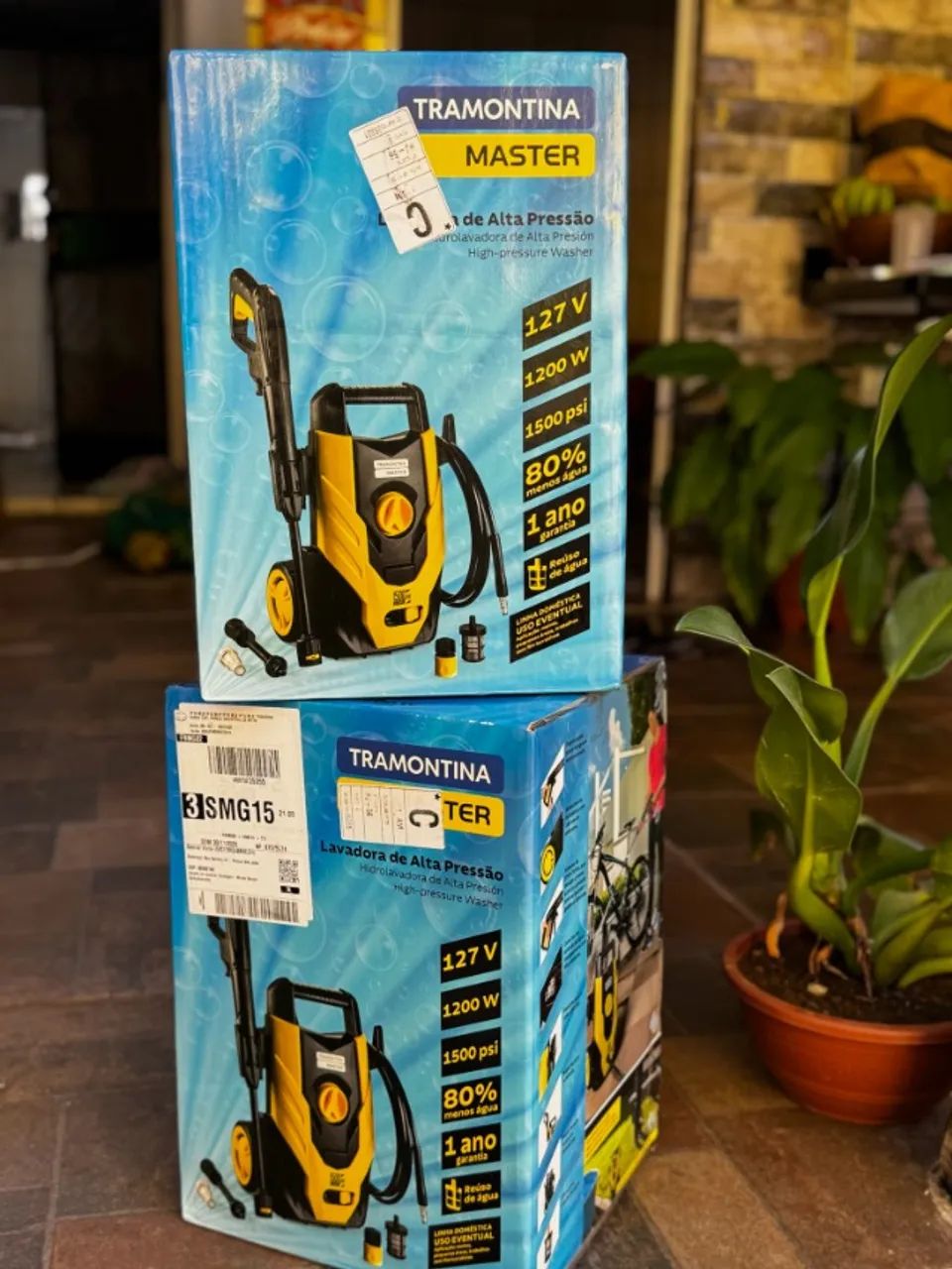 Lavadora De Alta Pressão Tramontina 1200W Master 1500 Psi - Foto 4