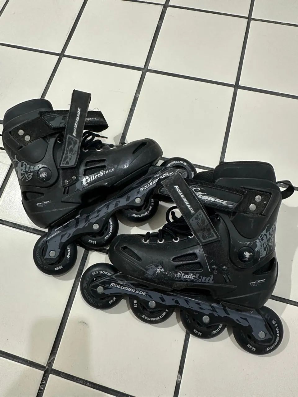 Patins Rollerblade Max Wheel 80 - Tamanho 36 - Foto 2