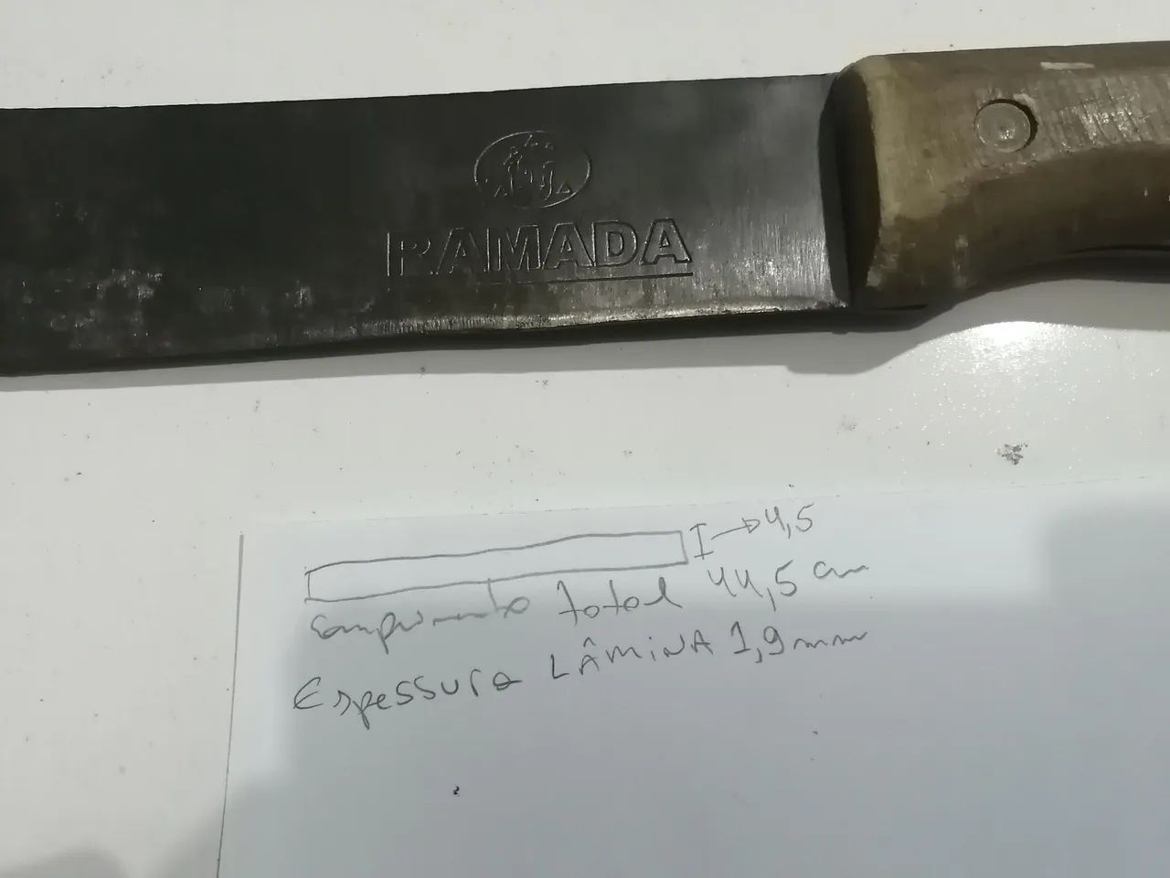 Facão antigo ramada  - Foto 2