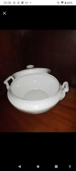 Sopeira antiga em porcelana - Foto 2