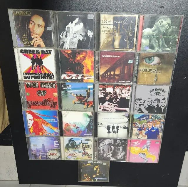 Coleção de CDs Originais - Rock, Pop, Reggae. - CDs, DVDs etc
