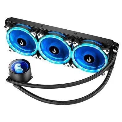 Water Cooler Rise Mode, RGB, 360mm, AMD/Intel, Preto - RM-WCB-03-RGB - Foto 2