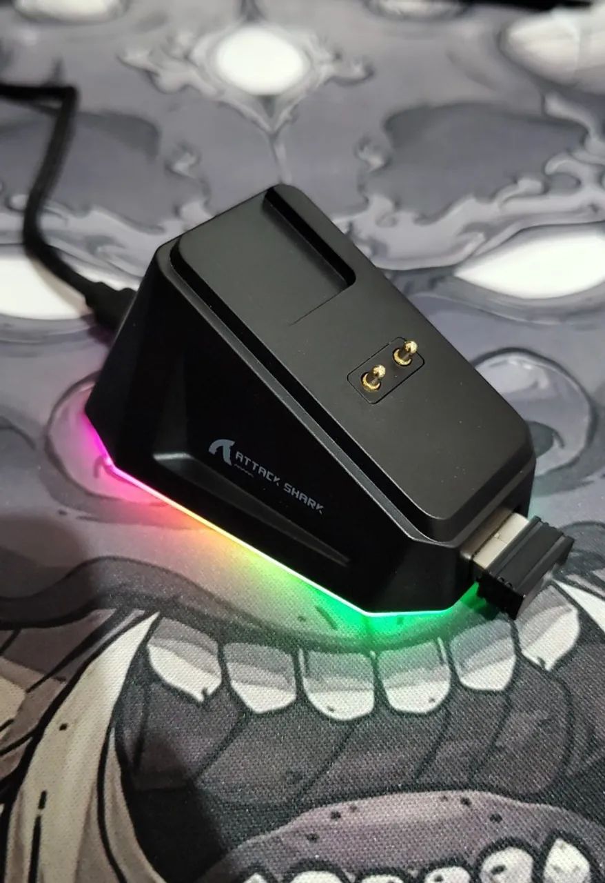 Mouse Attack Shark X11 Tri-Mode 1000hz - NOVO - Foto 3