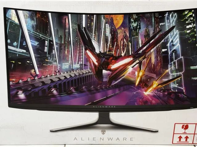 Monitor Gamer Dell Oled Alienware 32" 4K 240hz AW3225QF - Lacrado + NF - Foto 2