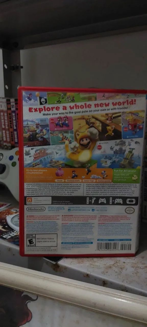 WiiU - super armário 3D World  - Foto 3