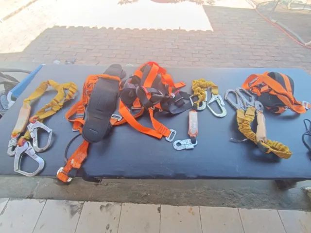 Cinto de segurança tipo paraquedista com talabarte duplo - Foto 2