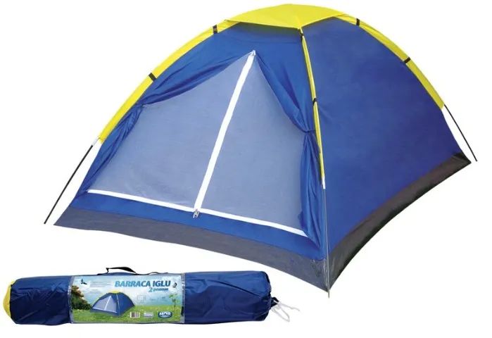 Barraca 2 pessoas  para Camping da Mor Iglu ( 9033) - 2,05 x 1,45 x 1,00