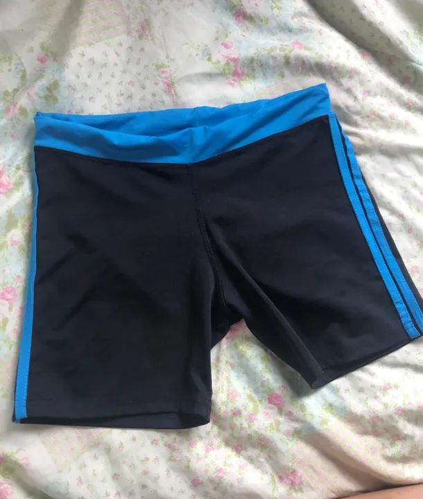 Short de malhar preto