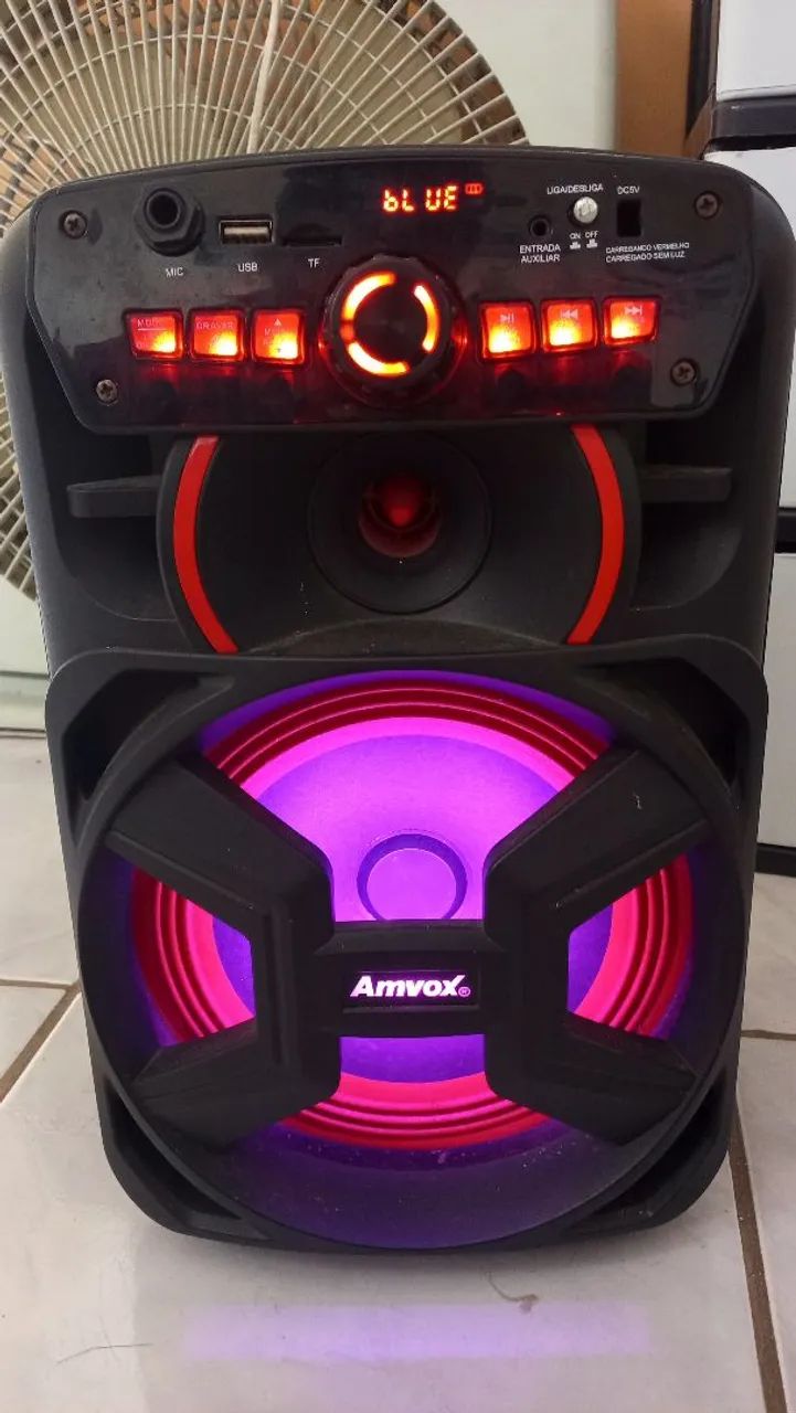 Caixinha de Som Amvox ( Leia a Descrição)