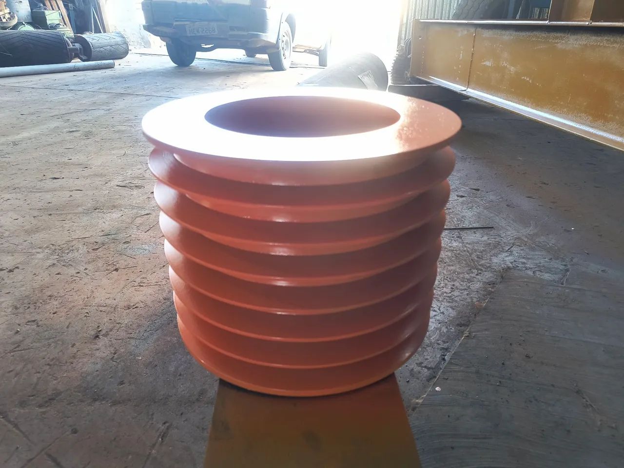 Polia Industrial Robusta e Eficiente - Foto 2