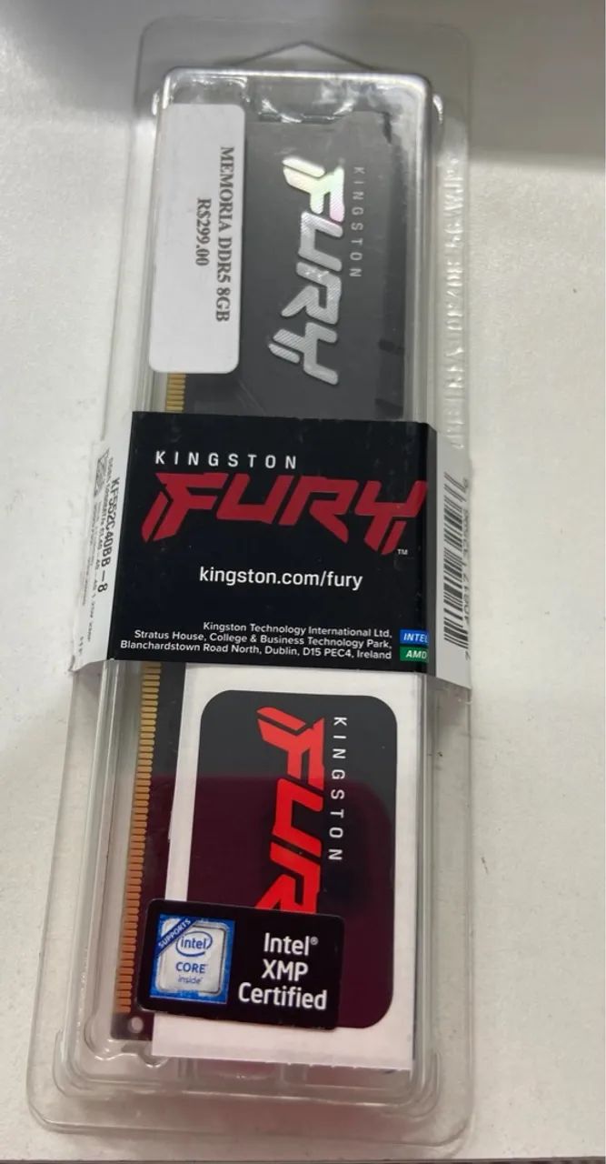 Memória RAM Kingston Fury DDR5 8GB - Foto 2