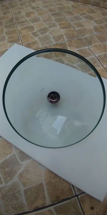 Pia de vidro com ralo - Foto 3