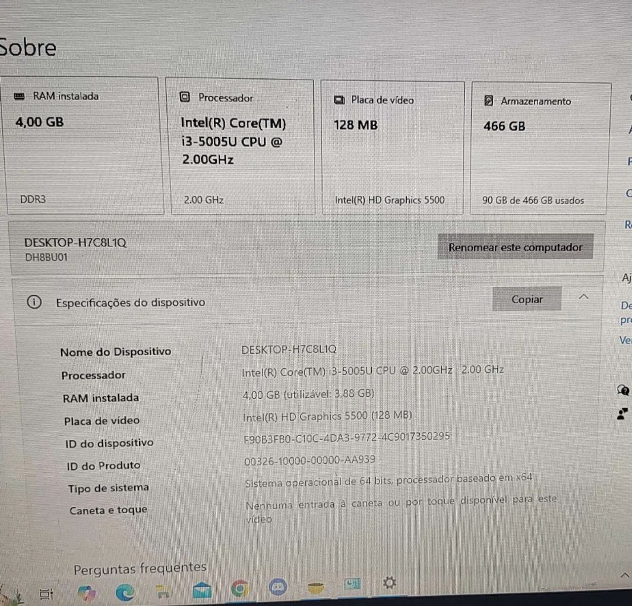 Computador ALL In One Positivo Master u1500 i3  - Foto 3