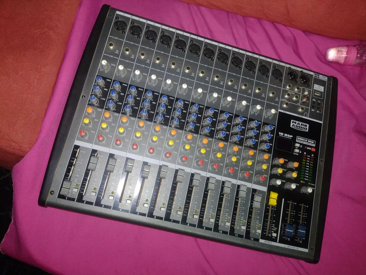 Mesa de Som com Bluetooth Mark Audio CMX12 USB - Foto 3
