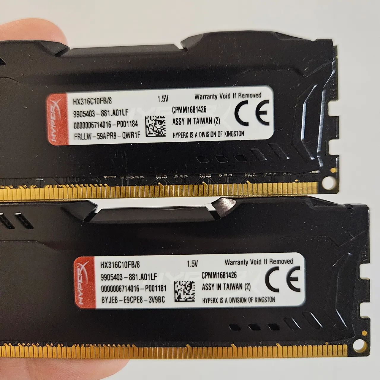RAM Memory - 16GB Kit64739358419330122