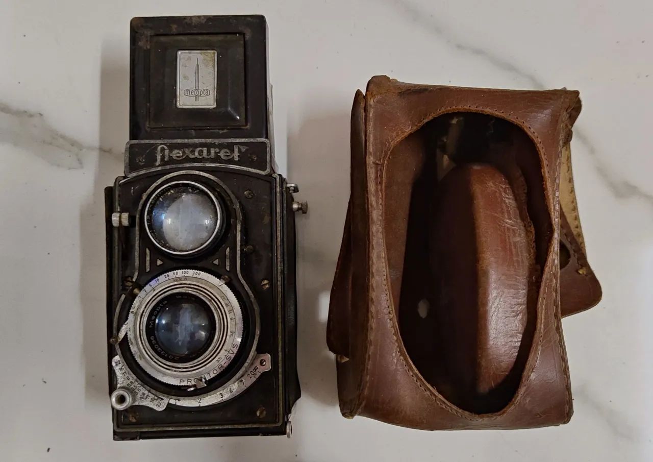 Câmera Flexaret TLR Antiga - Colecionador