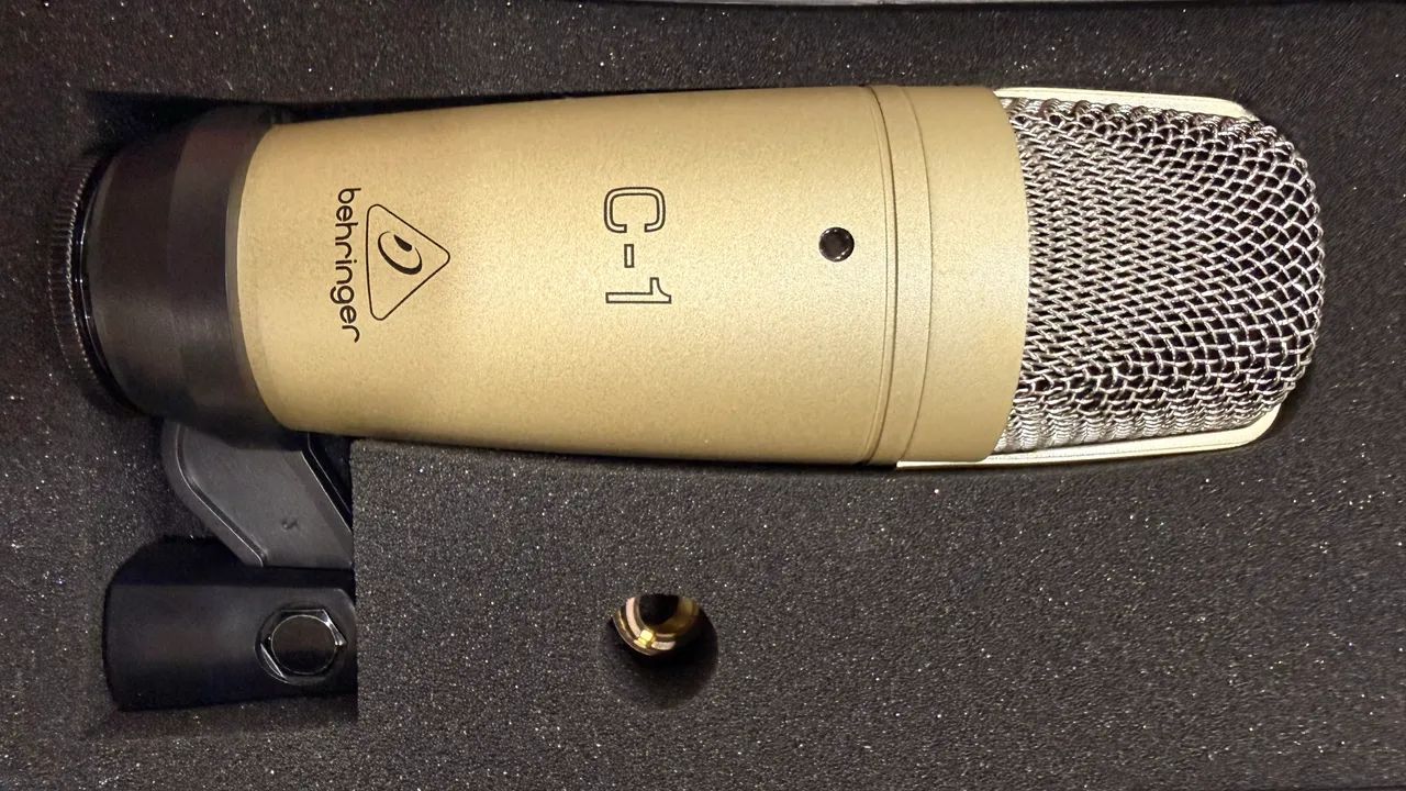 Microfone Behringer C-1 Condensador !!!!impecável !!!