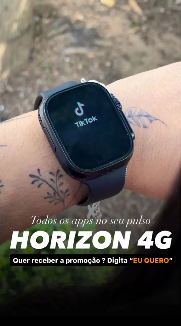 Smartwatch Horizon 4g Android e Play Store  - Foto 4
