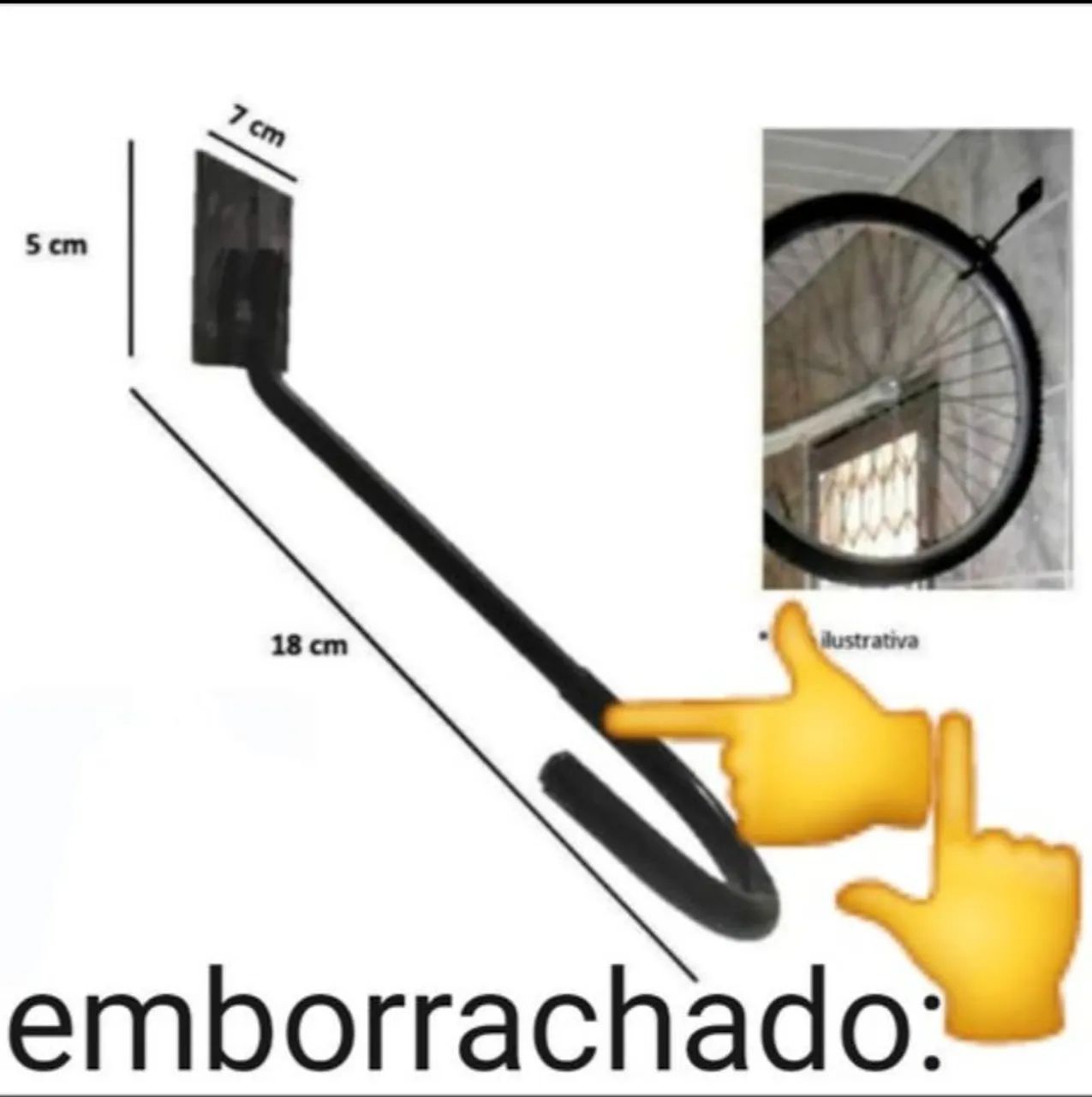 Suporte de Parede para Bicicleta