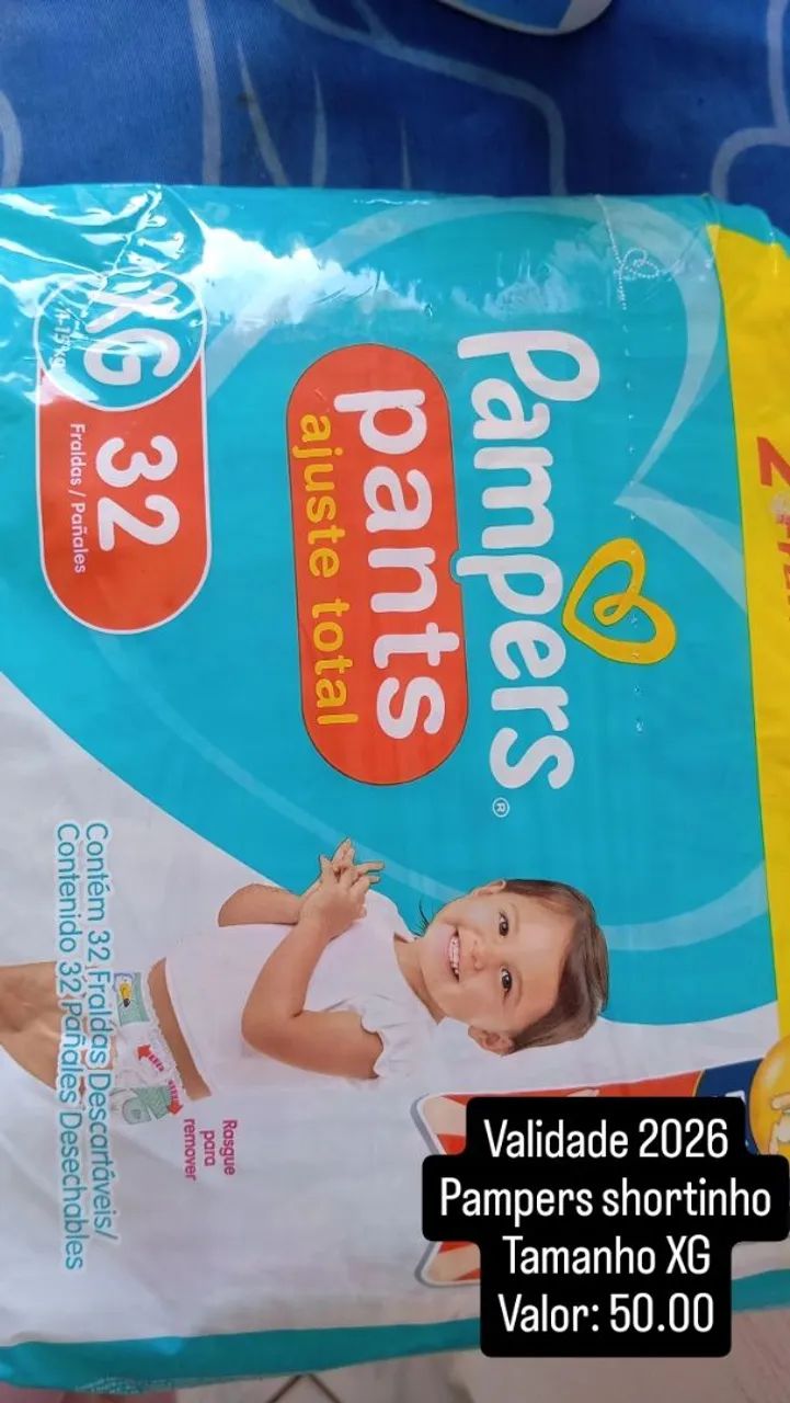 Fralda Pampers 