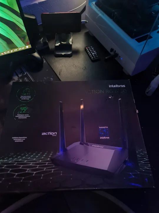 Roteador Intelbras ACTION 1200 Wireless - Novo - Foto 3