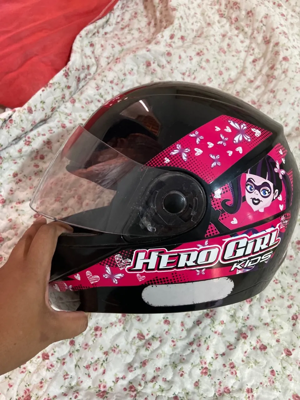 Capacete Infantil Hero Girl Kids