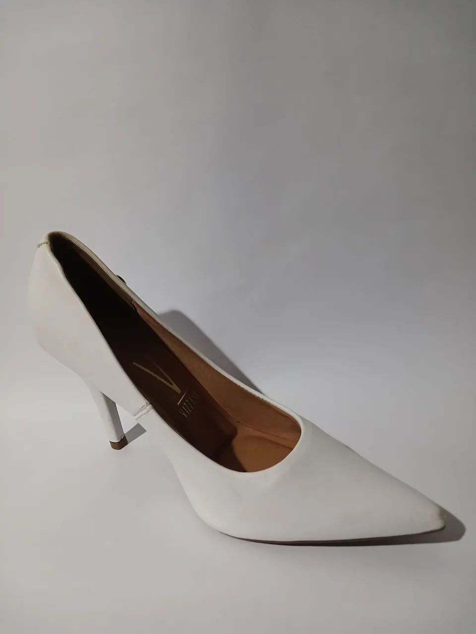 Scarpin Branco Vizzano - Foto 2