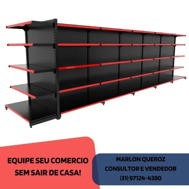 Prateleira Central para Mercado Polar 