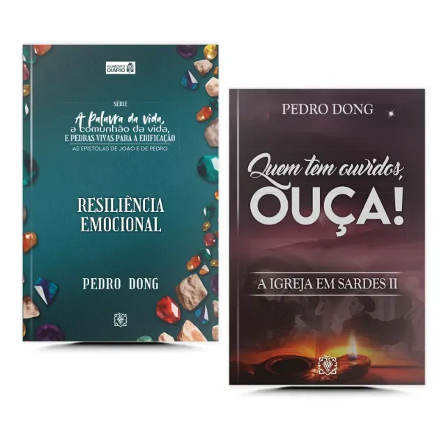 [LIVROS CRISTÃOS] Resiliência Emocional + Quem tem ouvidos, ouça! A igreja em Sardes II