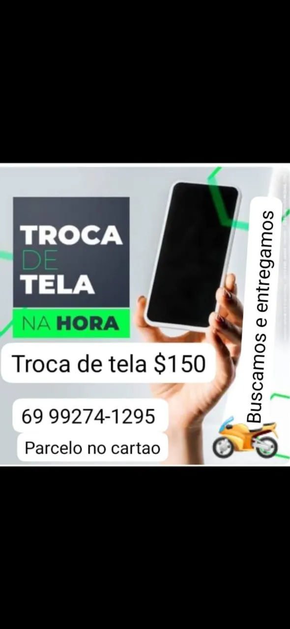 Troca de tela de celular 150
