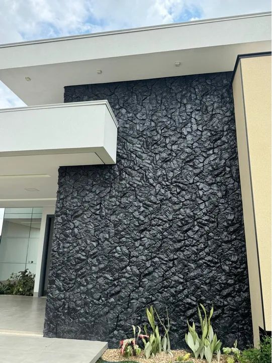 Revestimento de Parede Pedra 3D - Revestimento cimenticio