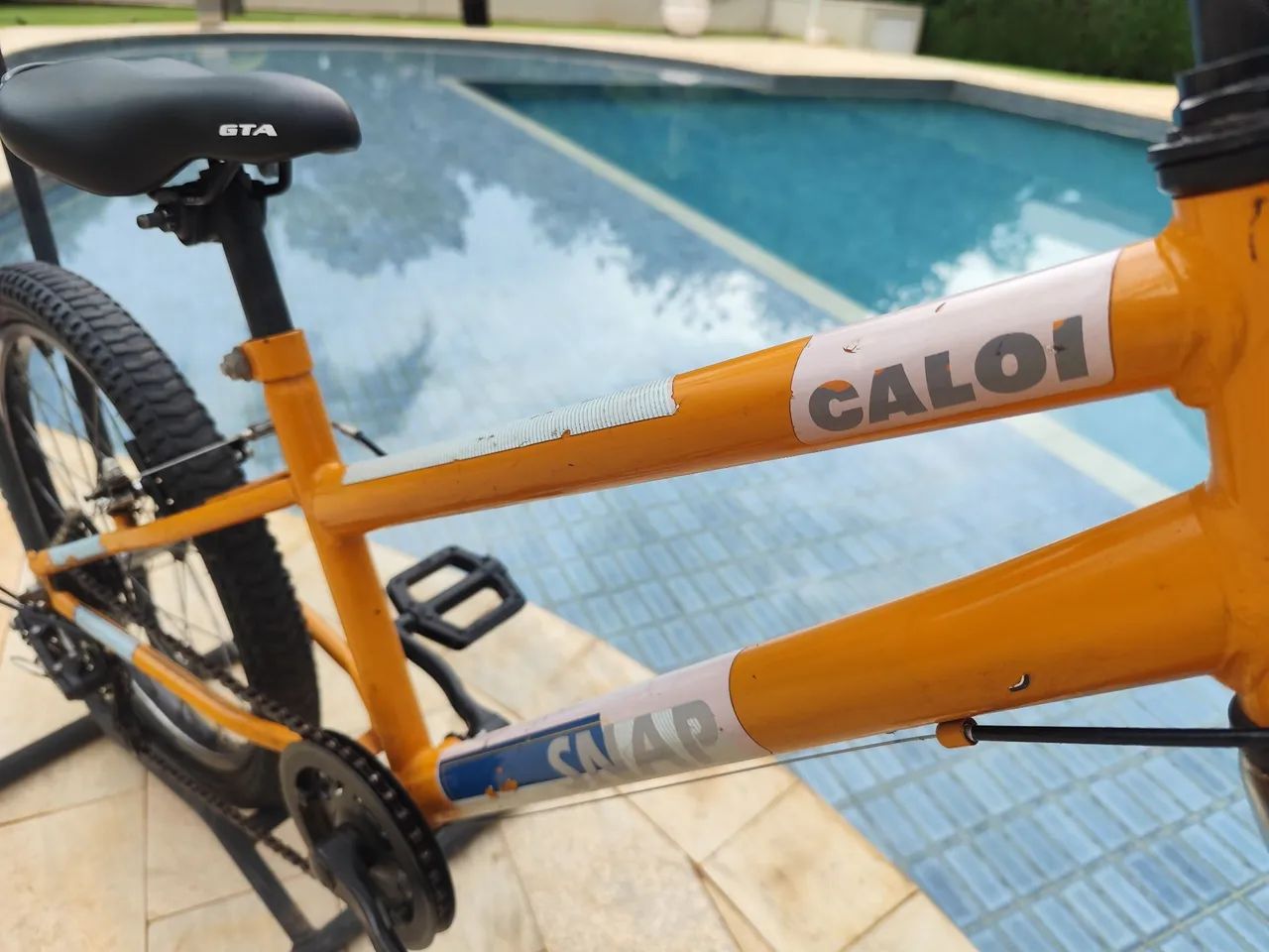 Bicicleta Caloi aro 7 marchas Snap - Foto 2
