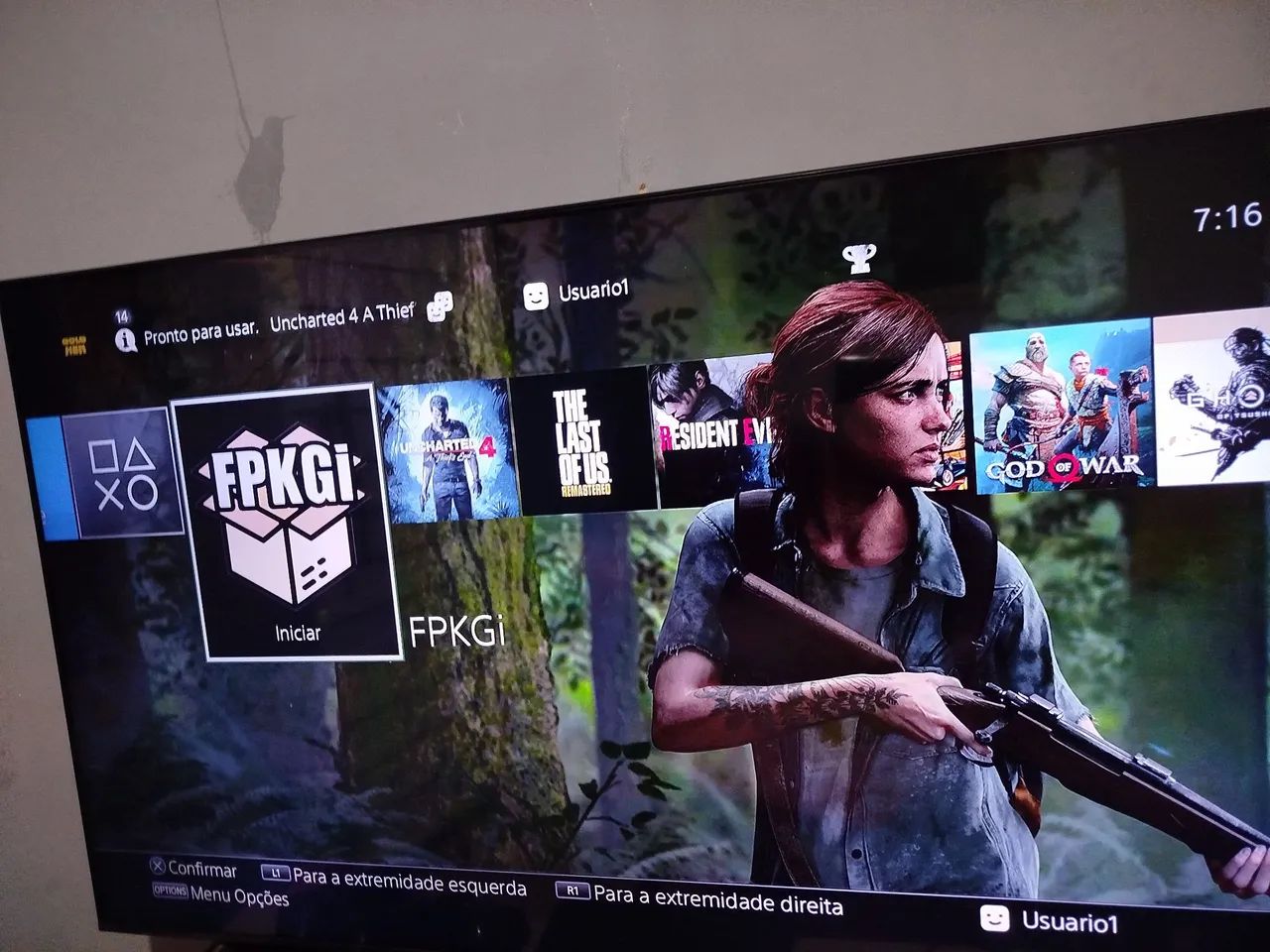 PS4 d.e.s.b.l.o.q.u.e.a.d.o. com jogos  - Foto 2